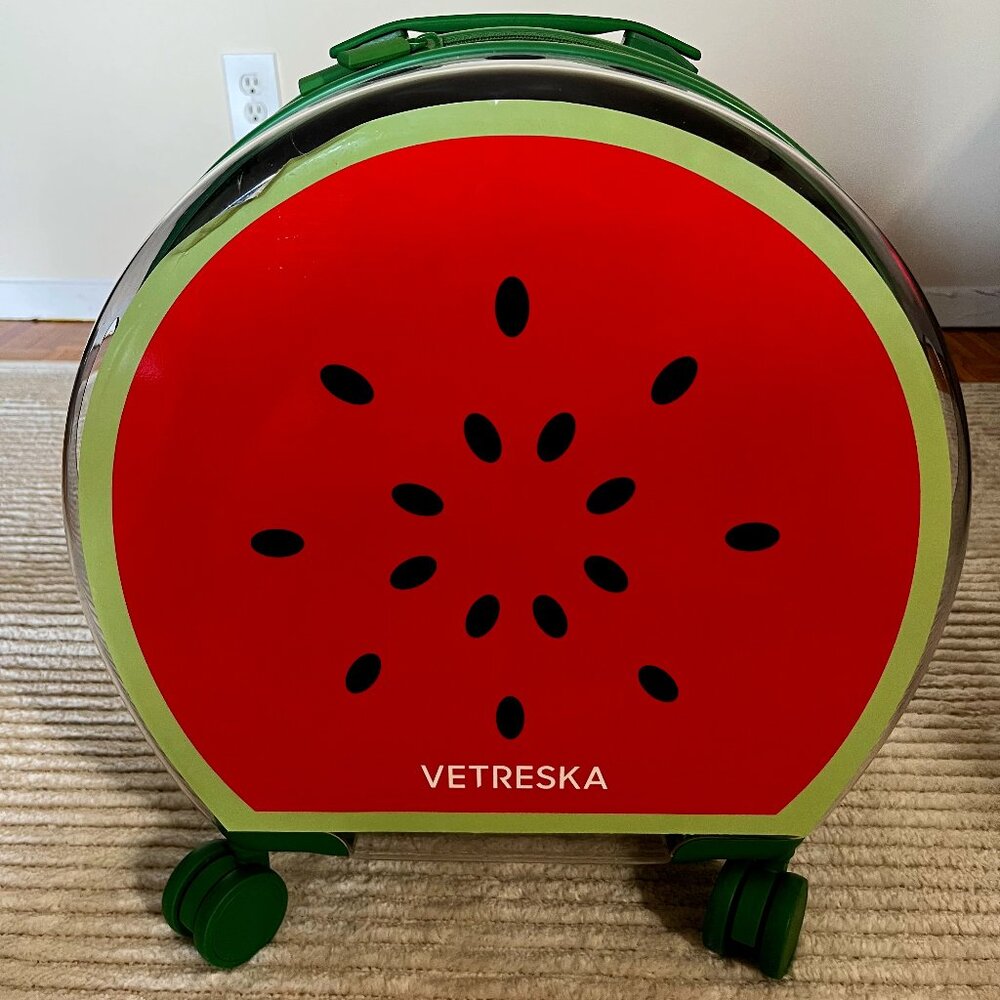 ✨ VETRESKA Dog & Cat Carrier - Stylish Design ✨ Green Watermelon